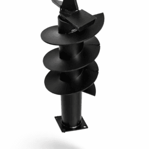 Świder ślimak 145mm z wiertłem motylkowym 145 mm na żerdzie 35mm x 35mm.