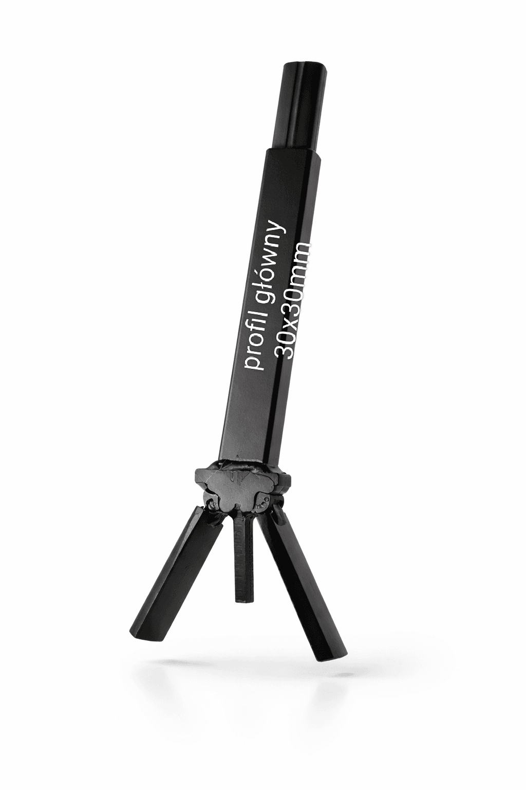 Ślimak 145mm z wiertłem motylkowym składanym do rury 160mm na żerdzie 35x35mm. - obrazek 2